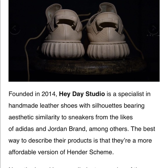 Heyday studio yeezy tribute leather sneaker - Picture 12 of 14